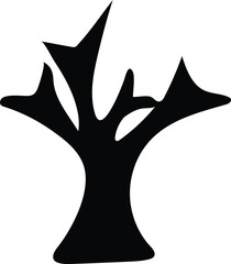 Minimalist Tree Silhouette