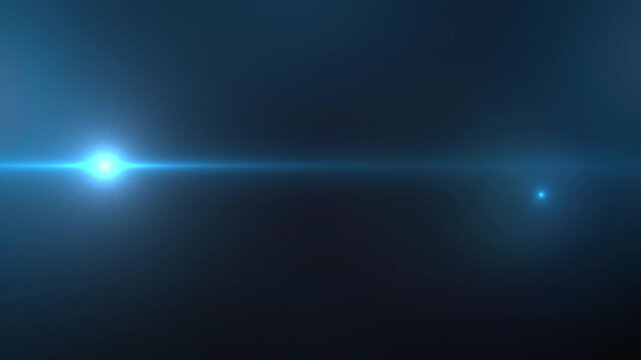 4K Lens Flare Light Background Animation