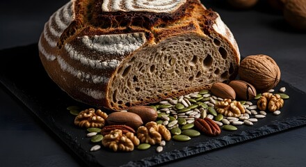 Chocolate with Nuts Breakfast Treat