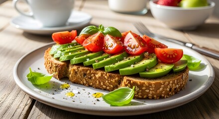 Assorted freshly baked breads with sesame seeds poppy seeds and nuts on a white background