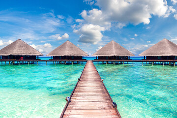 Water Villas (Bungalows) in the Maldives