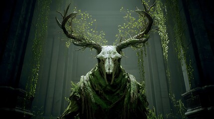 Towering Forest God With