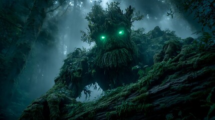  Ancient Forest God Emerging