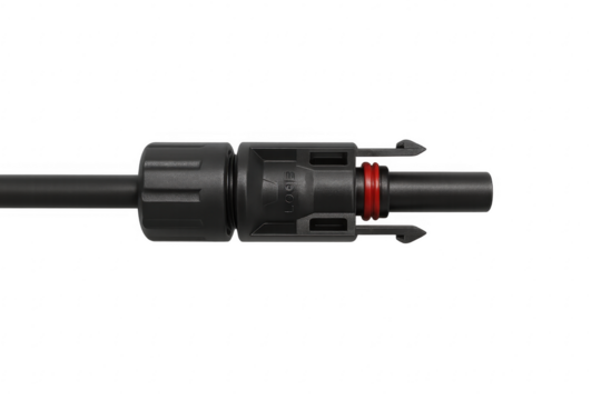 Solar panel cable connector for renewable energy