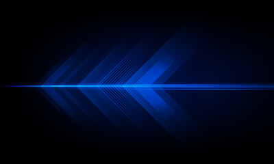 High speed concept Arrow Light out technology background Hitech communication concept innovation background, vector design