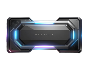  Futuristic Design Mockup – Modern Tech Concept Visualization PNG