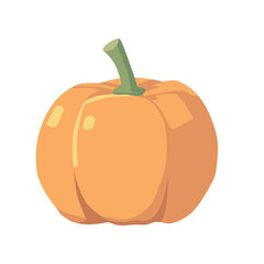 Simple Pumpkin Illustration Vector, illustration


