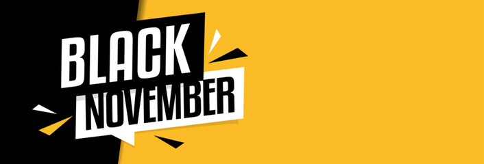 Naklejka na ściany i meble Black november Naklejka na ściany i meble Black november