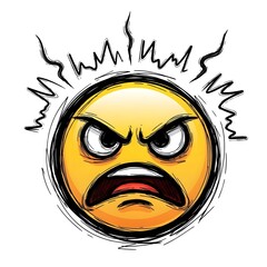 Emoji 3D In Angry Emotion