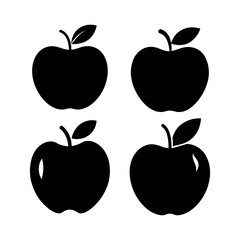 apple-outline-silhouette---smooth-apple-contour.