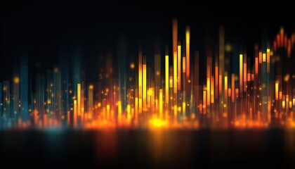 Analyzing Market Trends With Complex Data Visualization: Bar Chart Presentation For Economic Information And Analysis With Intricate Data Threads.