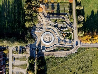 Seebad Ueckermünde, Baustelle am Kreisel Haffbad 2025