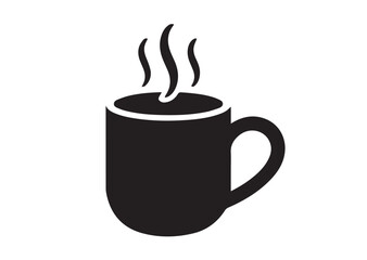 Hot Cocoa Mug icon, Hot Cocoa Mug Black vector