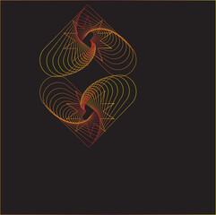 abstract heart shape