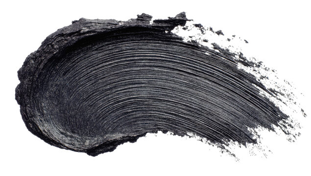 Ink Stroke: A dark and evocative ink stroke, a textured swirl of artistic expression, embodying the raw essence of creativity and design.