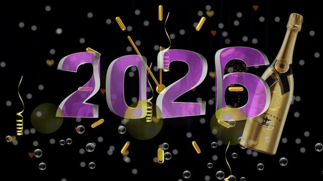 nowy rok, sylwester, zabawa, 2026, zegar