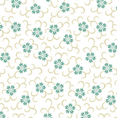 Dusty Teal Floral Vector Background Pack — 6 Elegant Teal, Cream, and Beige Background Designs