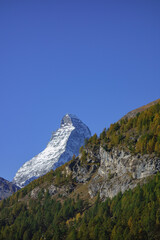 Am Matterhorn in der Schweiz