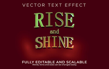 text effect