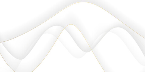 Abstract grey wavy lines Digital frequency track equalizer background. Curved wave smooth stripe seamless pattern. Wave lines created using blend tool. graphic design template banner business wave.