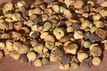 Dried Figs Close Up