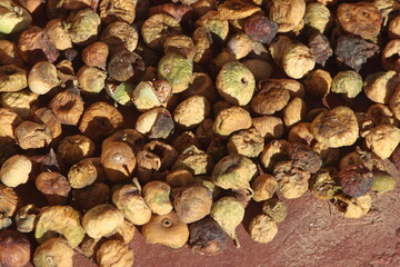 Dried Figs Close Up