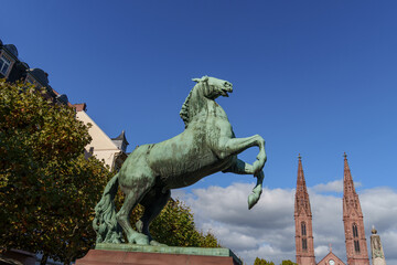 Obraz premium Wiesbadne in Hessen