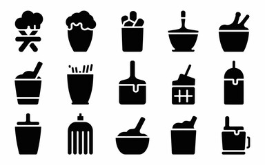 food icons set