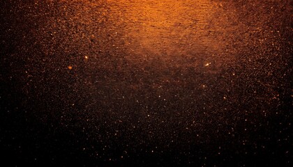 Dark Abstract Noise Texture Orange Black Grainy Background Poster Banner Black Backdrop Design