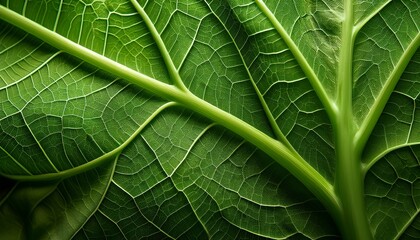 Macro Nature Foliage Backgrounds With Organic Leaf Structures And Vibrant Greenery