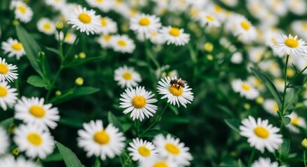 field of daisies