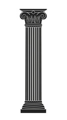 Dibujo de Columna romana