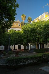 Plaza Do&ntilde;a Elvira square in Seville
