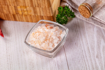 Himalaya pink salt for cooking