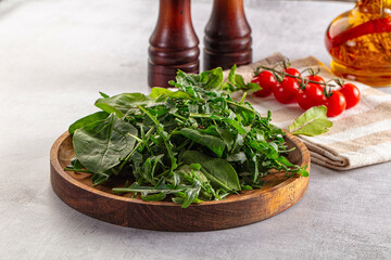 Green mix salad with arugula