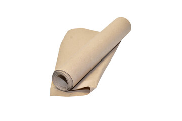 Roll of wrapping paper on PNG background.