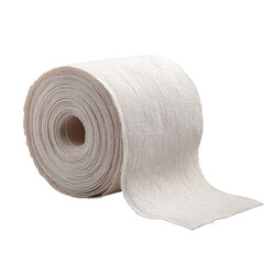 Png of roll of white medical bandage isolated on transparent background, essential for first aid and wound care