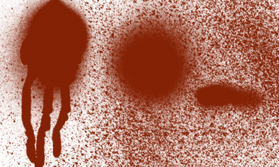 Ethereal copper haze unfolds against the inky abyss creating a textured backdrop.