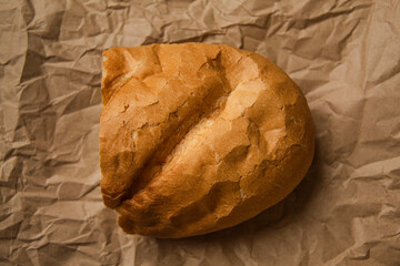 Homemade Artisan Bread with Warm Light