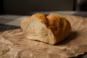 Fresh Baked Bread Loaf Still Life