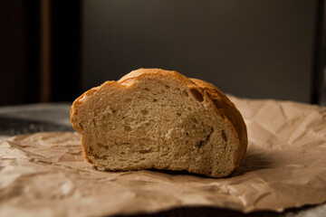 Crusty Bread Loaf Natural Light Photography