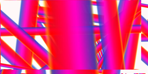 Abstract background with dynamic intersecting lines in vibrant pink red and blue colors creating modern digital art