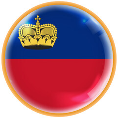 liechtenstein flag button