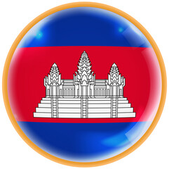 cambodia flag button