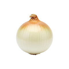Fresh yellow onion isolated on transparent background, a versatile ingredient