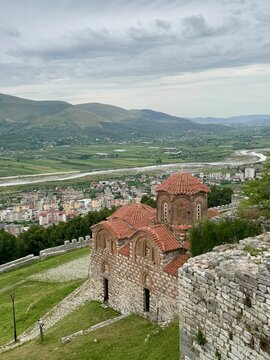 church in the mountains Skoder Albania