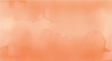 Fototapeta premium peach watercolor background a textured wash for a soft and inviting backdrop suitable for design projects digital art and adding warmth to layouts.