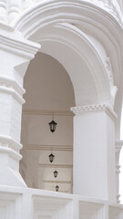 The territory of the Astrakhan Kremlin, the architecture of the Assumption Cathedral