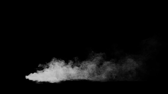 Steam coming from a manhole cover vfx element in 4K