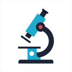 Lab Microscope Icon Vector Illustration Design